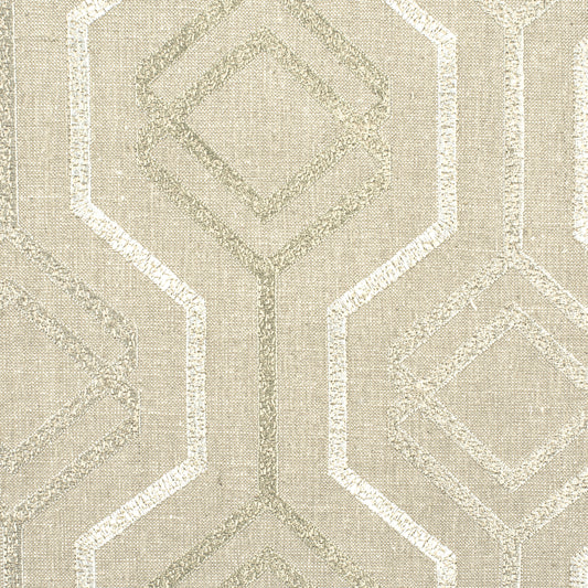 STOUT TEXTILES  MULTIPURPOSE,EMBROIDERIES TRANSITIONAL,, GEOMETRIC BURLAP,FLAX,JUTE,LINEN   - MAGI-2