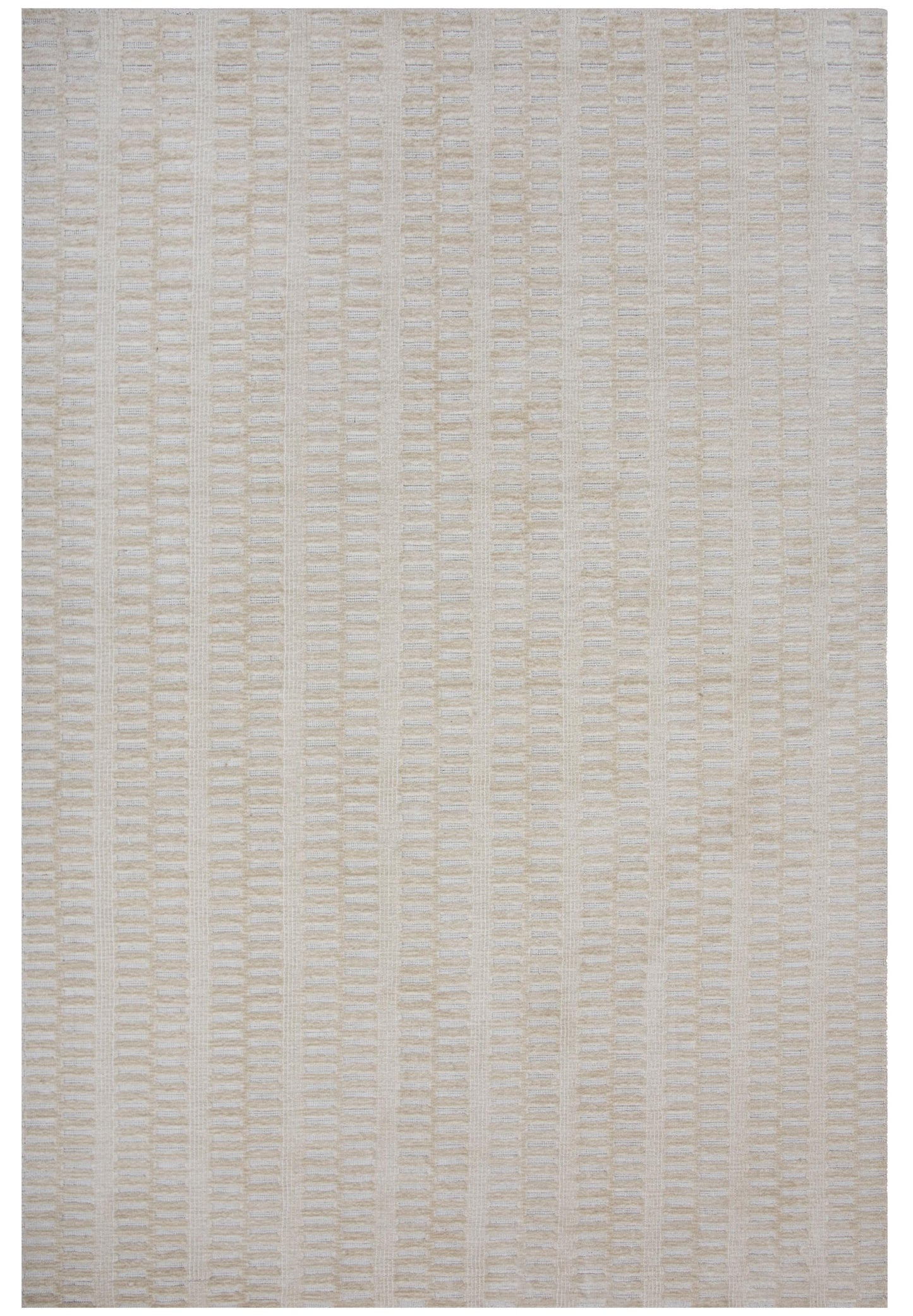 Casual 2' x 8' rug on floor.