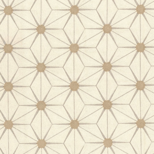 STOUT TEXTILES  MULTIPURPOSE,EMBROIDERIES TRANSITIONAL,, GEOMETRIC BURLAP,FLAX,JUTE,LINEN   - MAJO-1