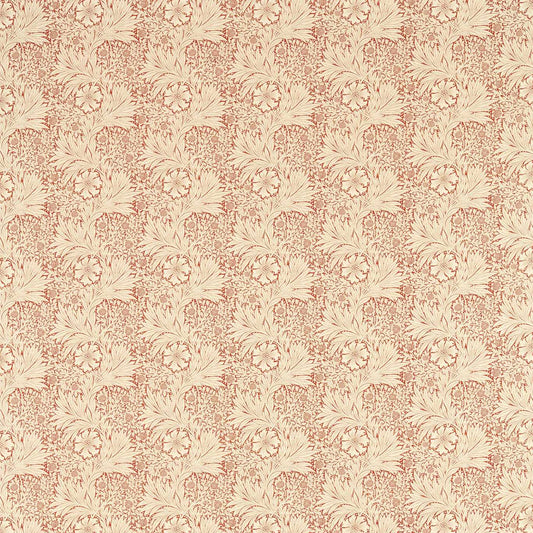 MORRIS & CO Marigold Fabric Contemporary, Floral Russet   - MAMB227104