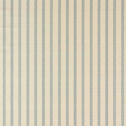 MORRIS & CO Holland Park Stripe Fabric Stripes Slate,Linen   - MAMB227119