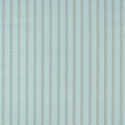 MORRIS & CO Holland Park Stripe Fabric Stripes Mineral Blue   - MAMB227120