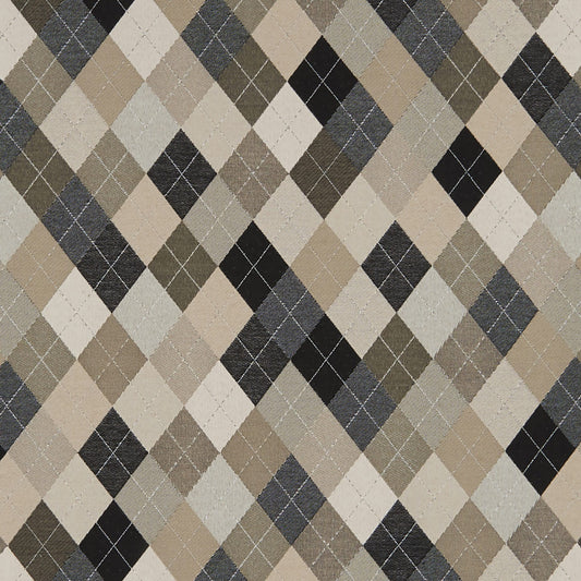 JF Fabrics everyday MANITOBA 37 Fabric Traditional,Transitional,Contemporary,Diamond,Geometric Brown  Jacquard - 7590637 J7981