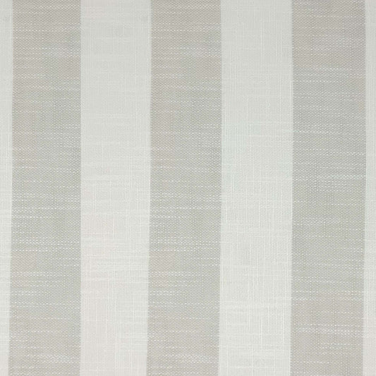 JF Fabrics Bella Dura Home MARINA 30 Fabric Stripe Cream, White  Linen Texture, Outdoor - 9058030 J9411