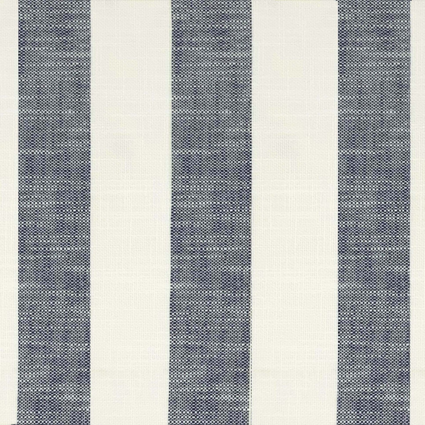 JF Fabrics Bella Dura Home MARINA 68 Fabric Stripe Navy, White  Linen Texture, Outdoor - 9058068 J9411