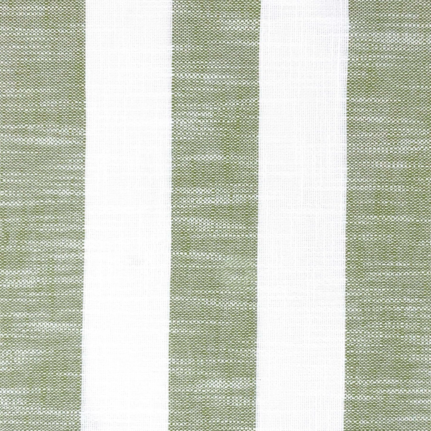 JF Fabrics Bella Dura Home MARINA 75 Fabric Stripe Green, White  Linen Texture, Outdoor - 9058075 J9411
