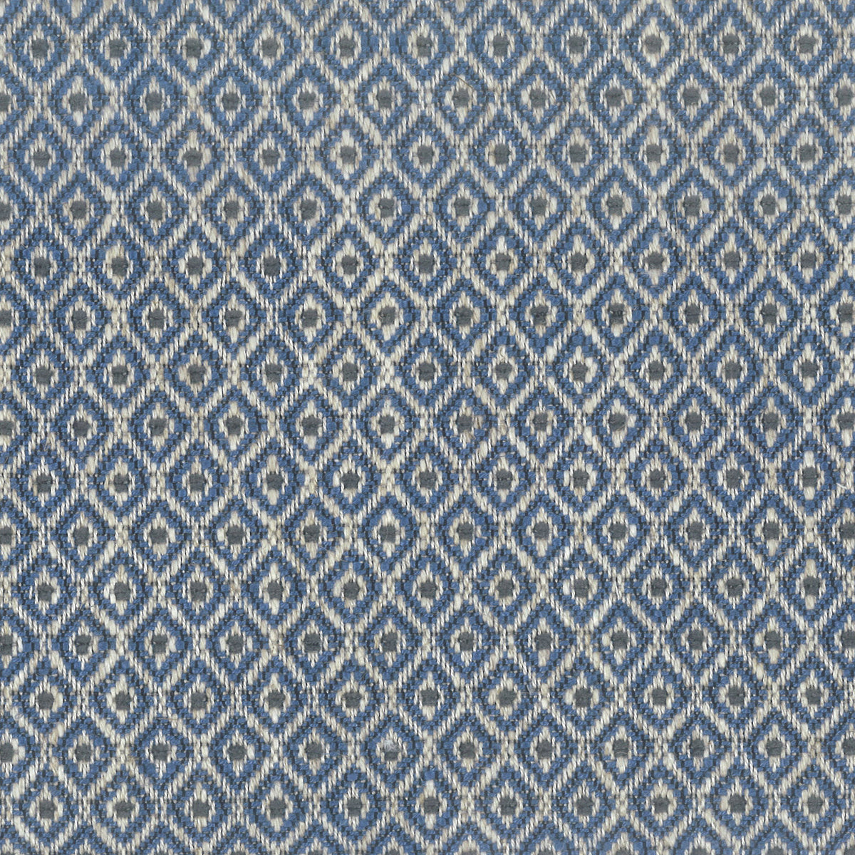 STOUT TEXTILES  UPHOLSTERY,WOVENS TRADITIONAL, DIAMOND BLUEBIRD,FRENCHBLUE   - MARJ-3