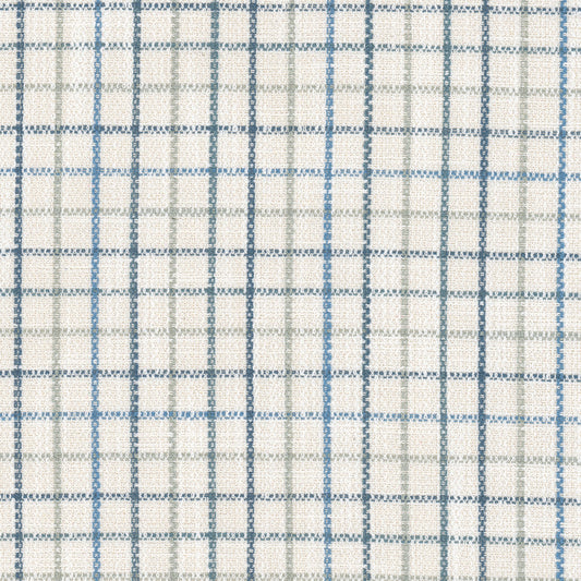 STOUT TEXTILES  MULTIPURPOSE,WOVENS TRADITIONAL, PLAID/CHECK HARBOR,LAKE   - MAXI-2