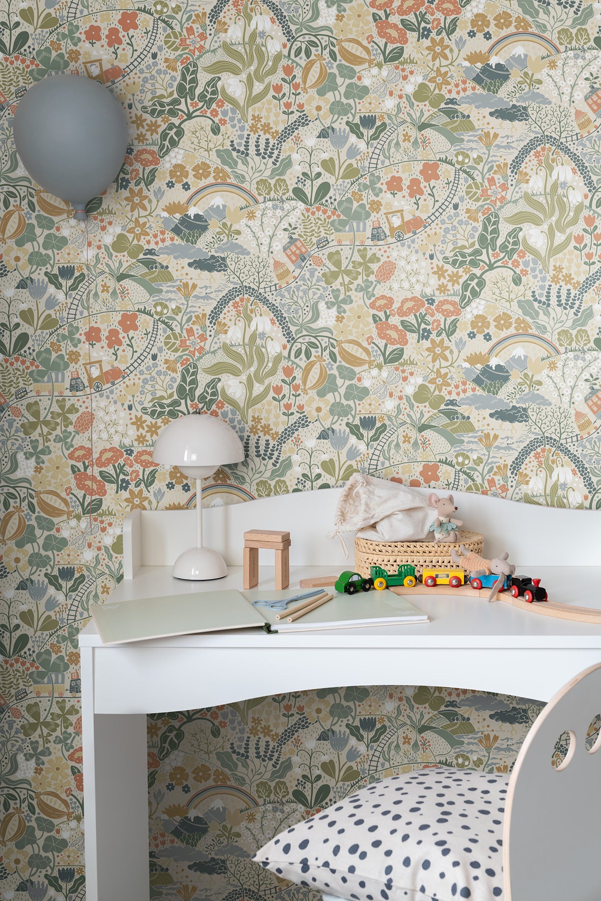 York Wallcoverings Daydream Taget Green Wallpaper Whimsical Botanical Greens   - MB29029