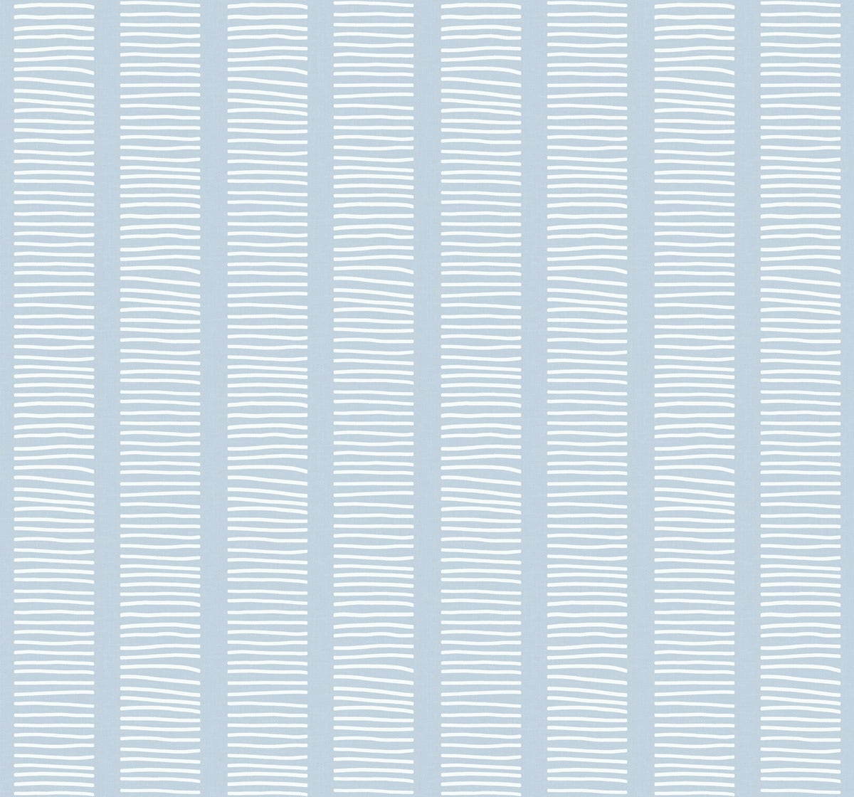 Seabrook Designs Beach House Coastline Striped Coastal Blue Matte Sidewall - MB30402