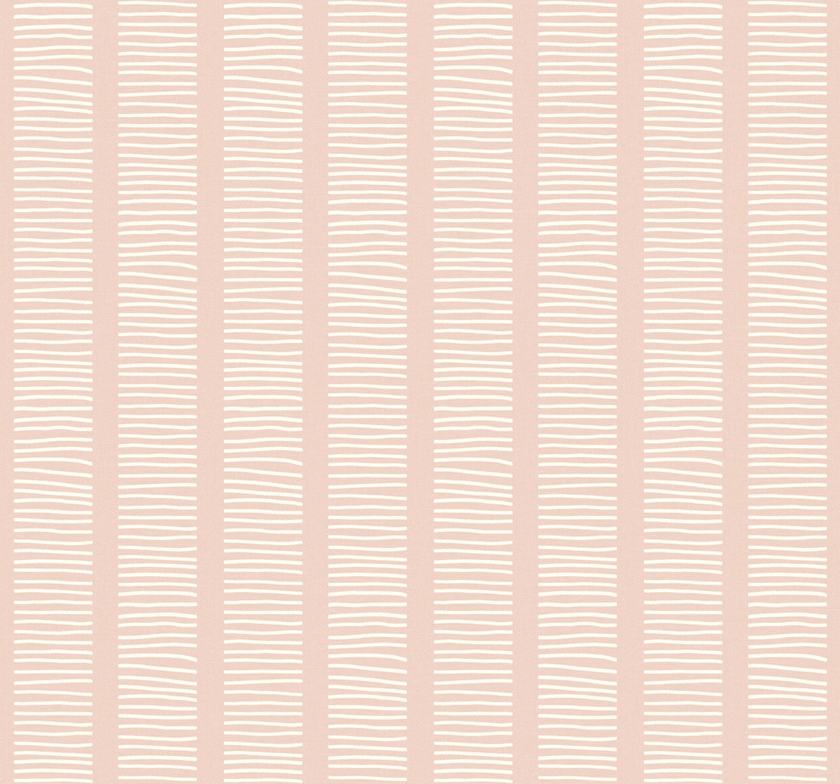 Seabrook Designs Beach House Coastline Striped Coastal Pink Matte Sidewall - MB30411