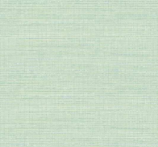 Seabrook Designs Beach House Beachgrass Faux Grasscloth Coastal Green Matte Sidewall - MB30614