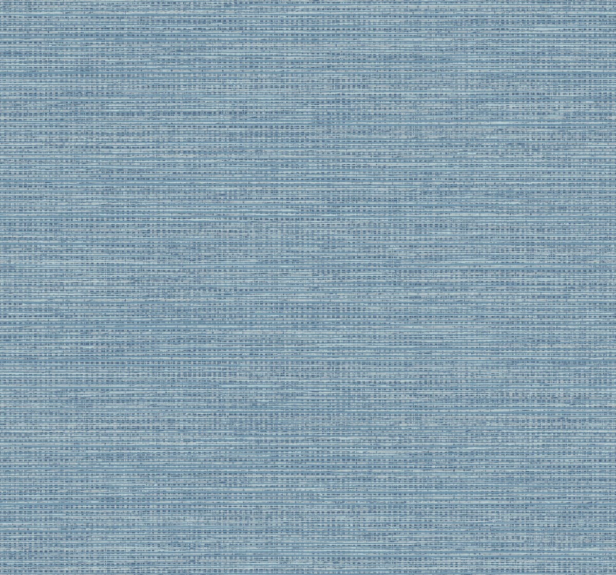 Seabrook Designs Beach House Beachgrass Faux Grasscloth Coastal Blue Matte Sidewall - MB30632