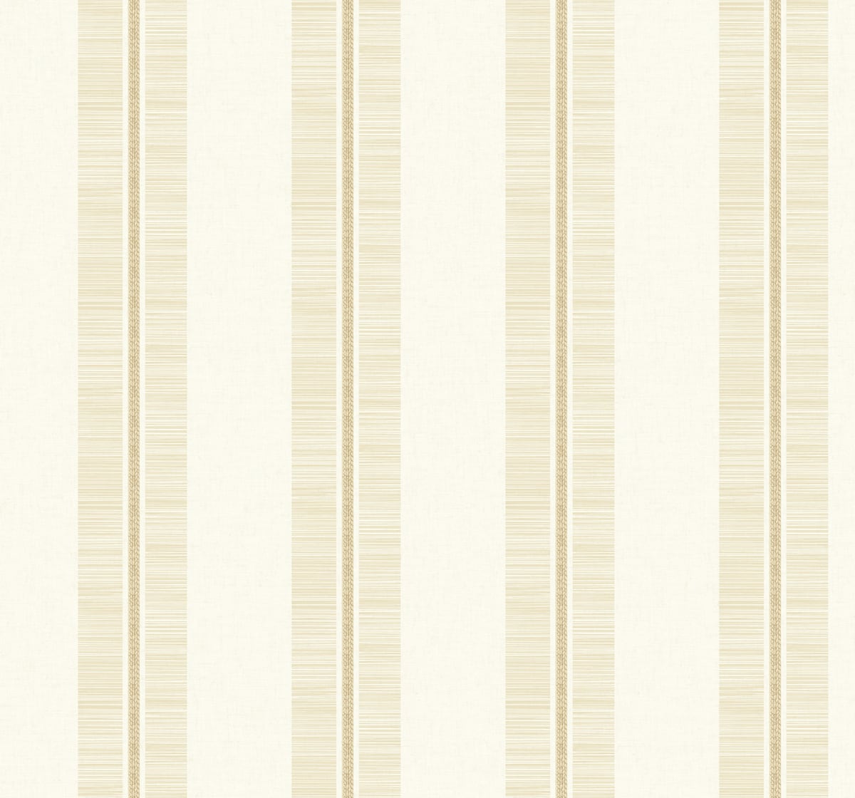 Seabrook Designs Beach House Beach Towel Striped Coastal Beige Matte Sidewall - MB31003