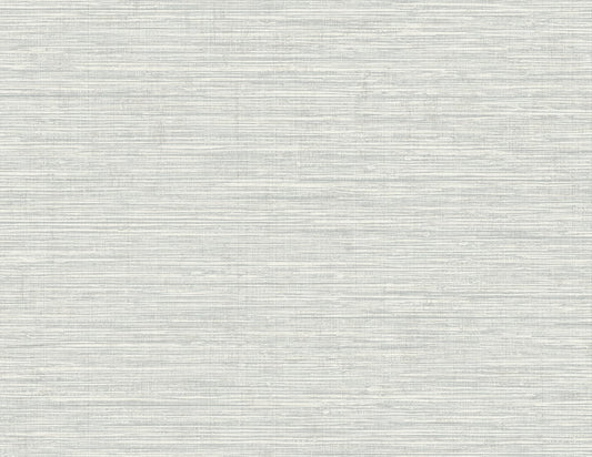 Seabrook Designs Beach House Nautical Twine Stringcloth Faux Grasscloth Coastal Grey Matte Sidewall - MB31807