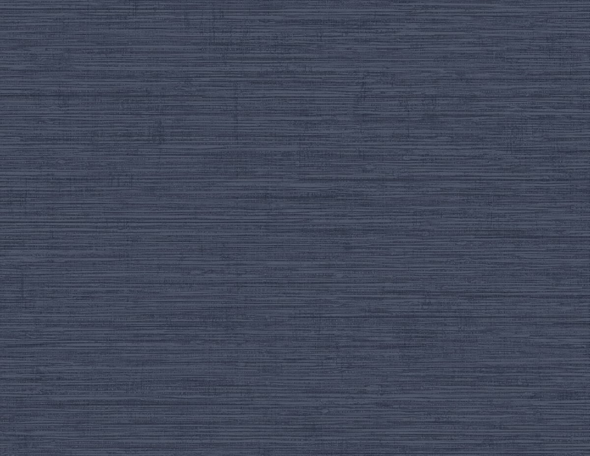 Seabrook Designs Beach House Nautical Twine Stringcloth Faux Grasscloth Coastal Blue Matte Sidewall - MB31812