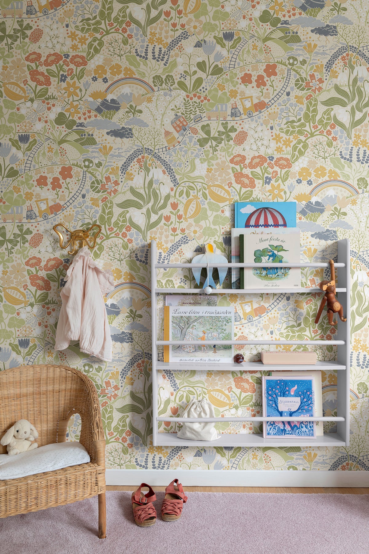 York Wallcoverings Missoni Home 5 Taget Light Green Wall Mural Whimsical Botanical Greens  Wallpaper - MBRD29036