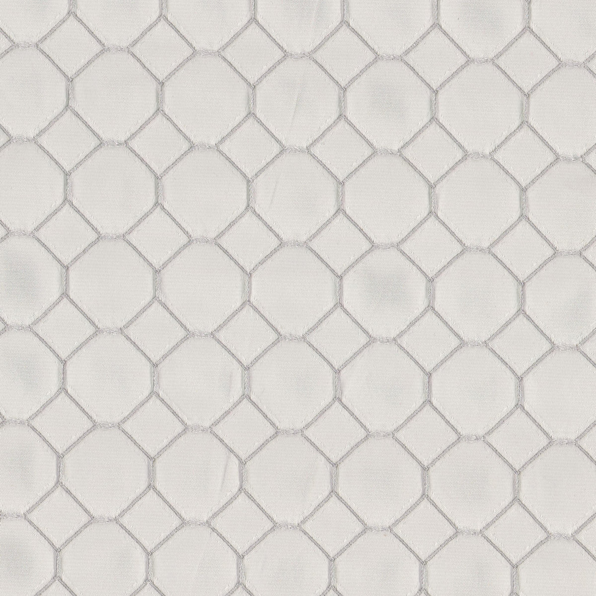 STOUT TEXTILES  DRAPERY,JACQUARD TRANSITIONAL,, GEOMETRIC DOVE   - MCKI-2