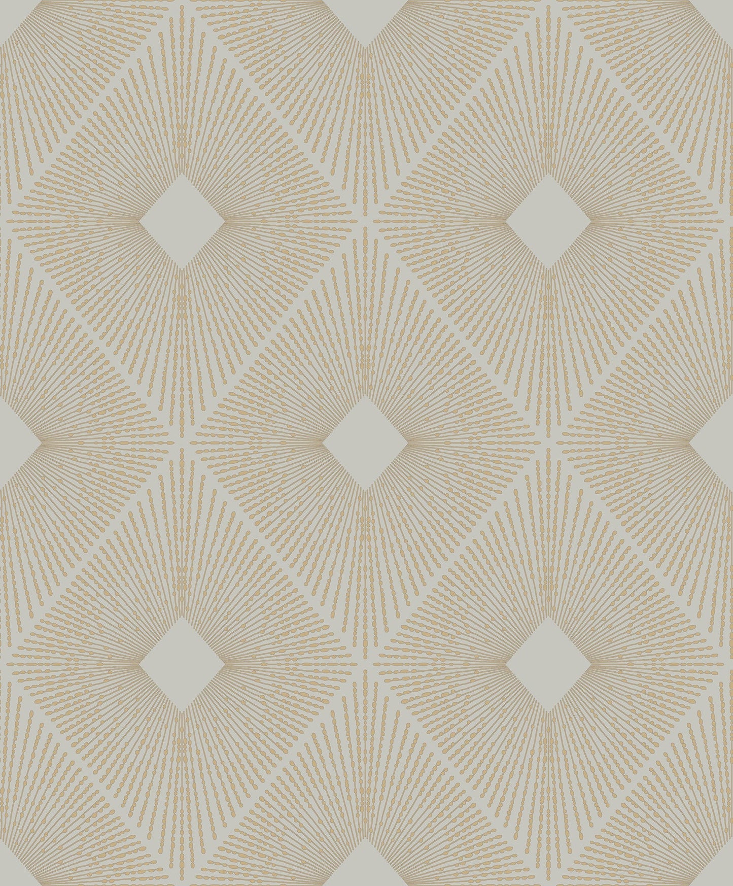 York Wallcoverings Antonina Vella Harlowe Warm Grey and Gold Wallpaper  Geometrics Greys   - MD7133