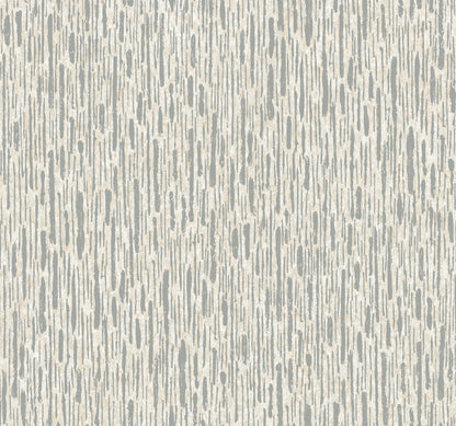 York Wallcoverings Antonina Vella Modern Metals Second Edition Metallic Cascade Cream and Silver Wallpaper  Textures Whites and Off-Whites   - MD7151