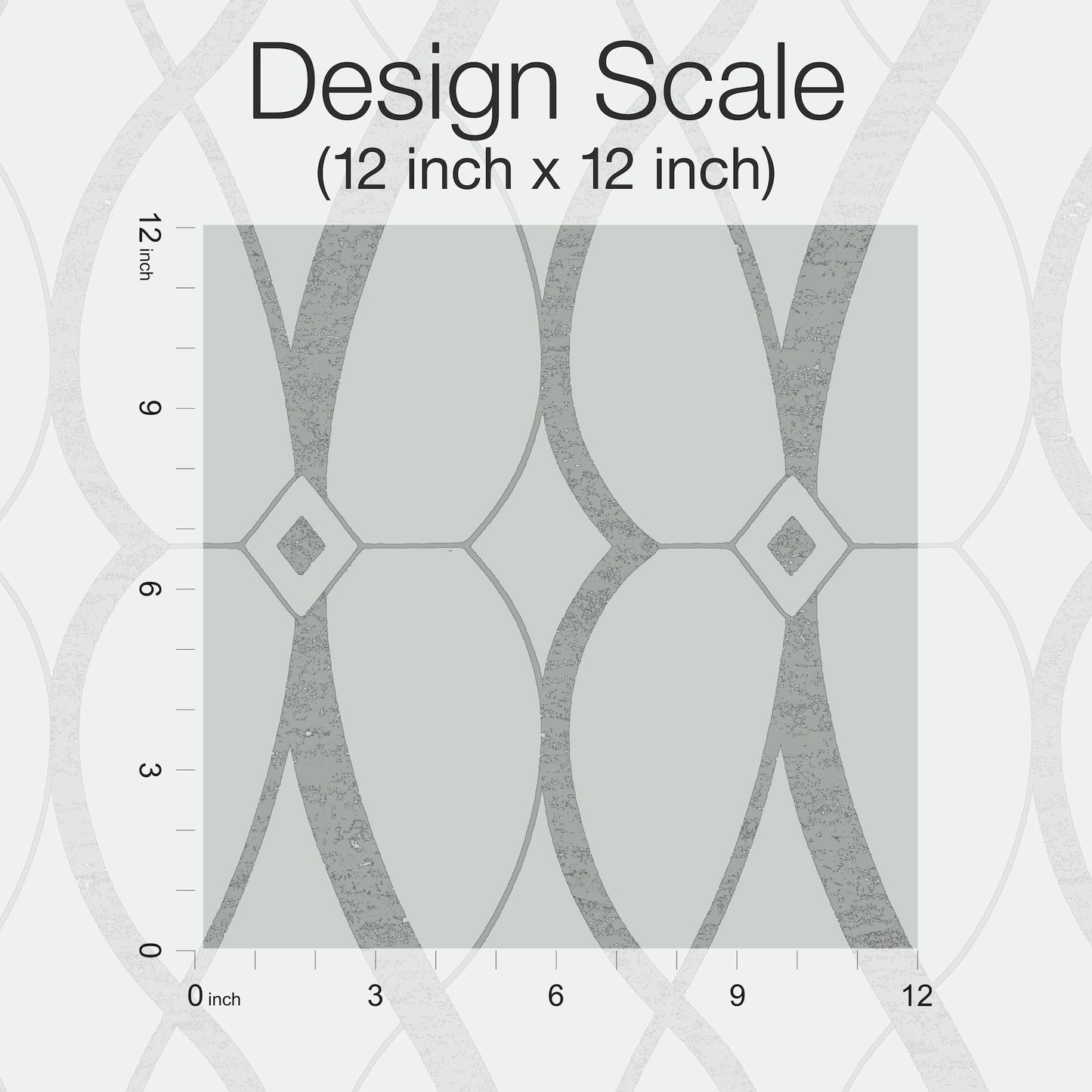 York Wallcoverings Antonina Vella Modern Metals Second Edition Graceful Geo Spa and Silver Wallpaper  Geometrics Blues   - MD7172