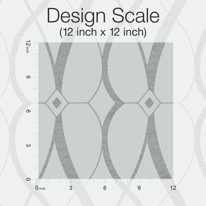 York Wallcoverings Antonina Vella Modern Metals Second Edition Graceful Geo Spa and Silver Wallpaper  Geometrics Blues   - MD7172