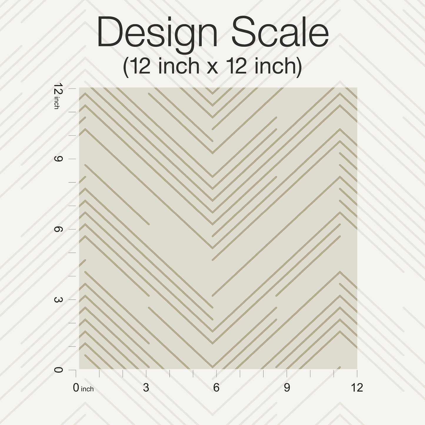 York Wallcoverings Antonina Vella Modern Metals Second Edition Polished Chevron Cream and Gold Wallpaper  Chevron and Houndstooth Whites and Off-Whites   - MD7225