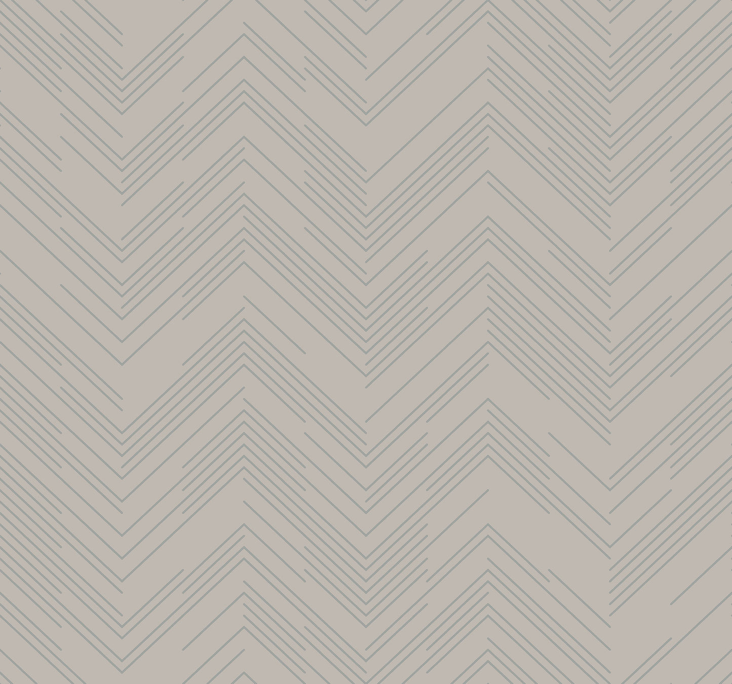 York Wallcoverings Magnolia Home Vol. II Polished Chevron Taupe and Silver Wallpaper  Chevron and Houndstooth Browns   - MD7227