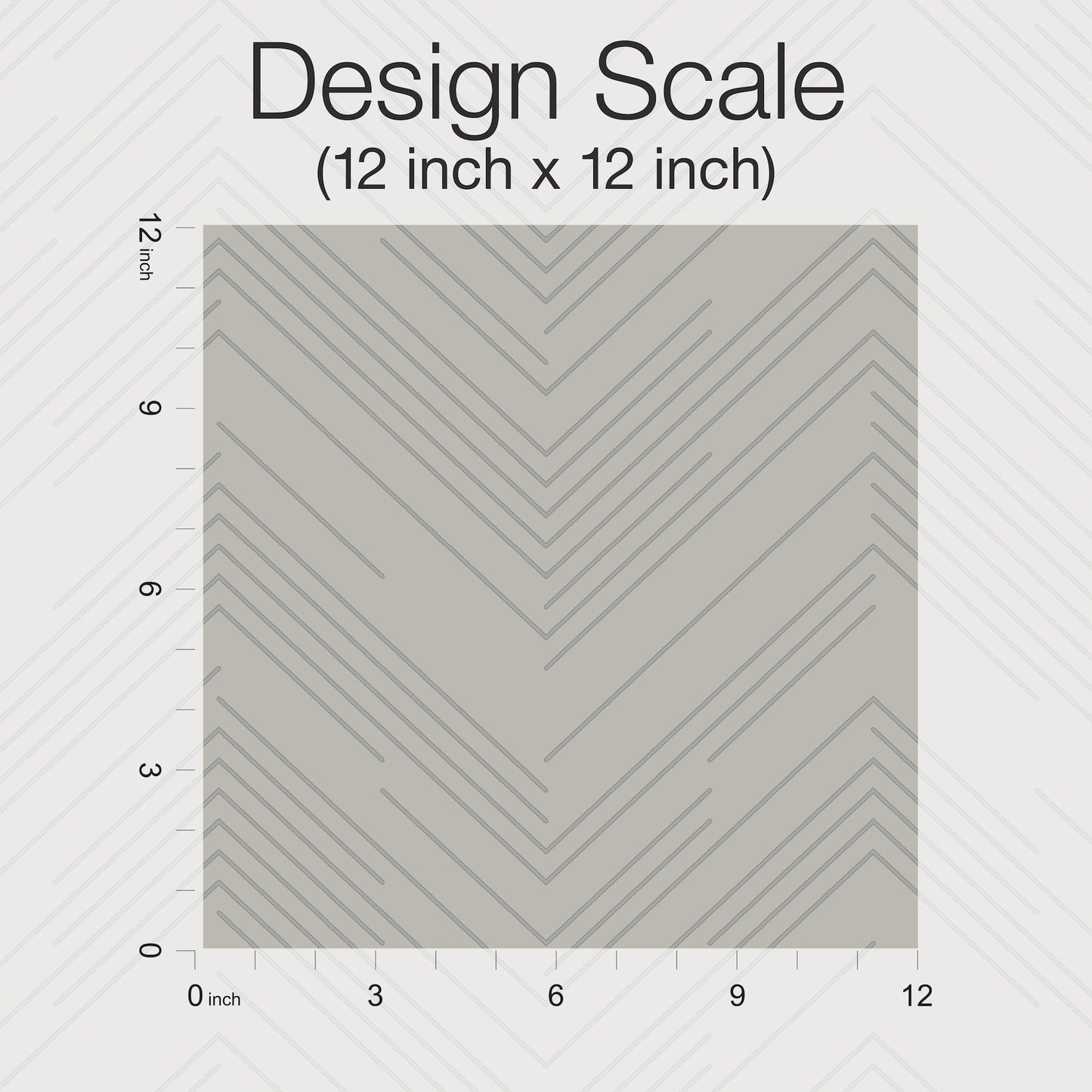 York Wallcoverings Magnolia Home Vol. II Polished Chevron Taupe and Silver Wallpaper  Chevron and Houndstooth Browns   - MD7227