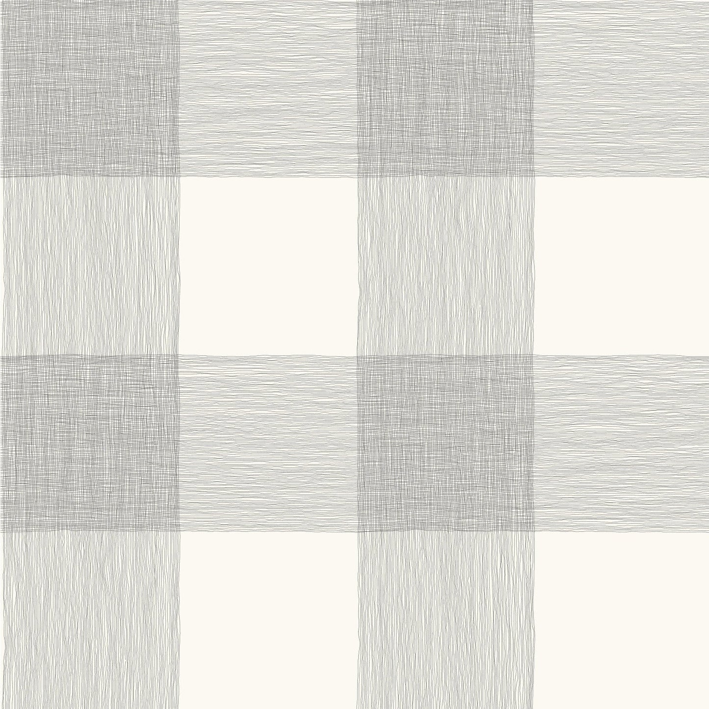 York Wallcoverings Magnolia Home Common Thread Black and White Wallpaper   Whites and Off-Whites   - ME1520