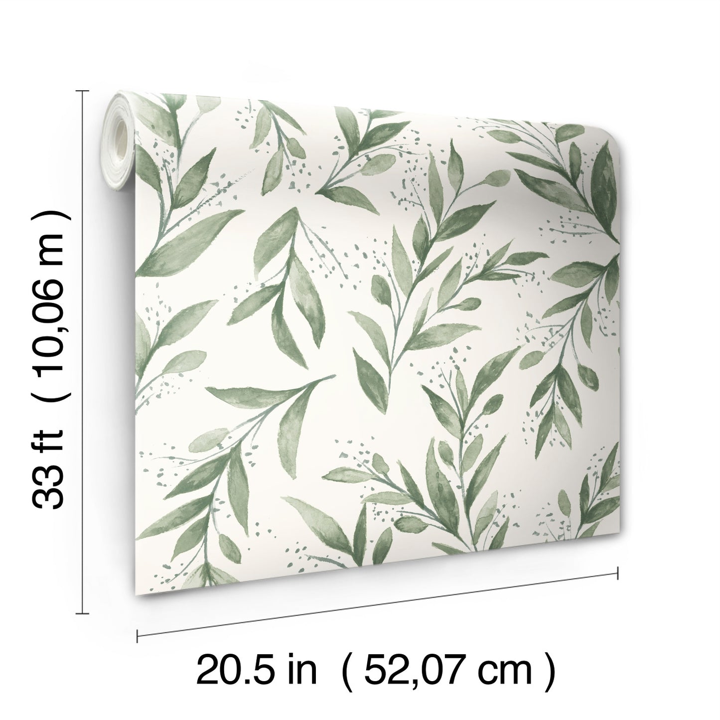 York Wallcoverings Magnolia Home Vol. II Olive Branch Olive Grove Wallpaper   Greens   - ME1535