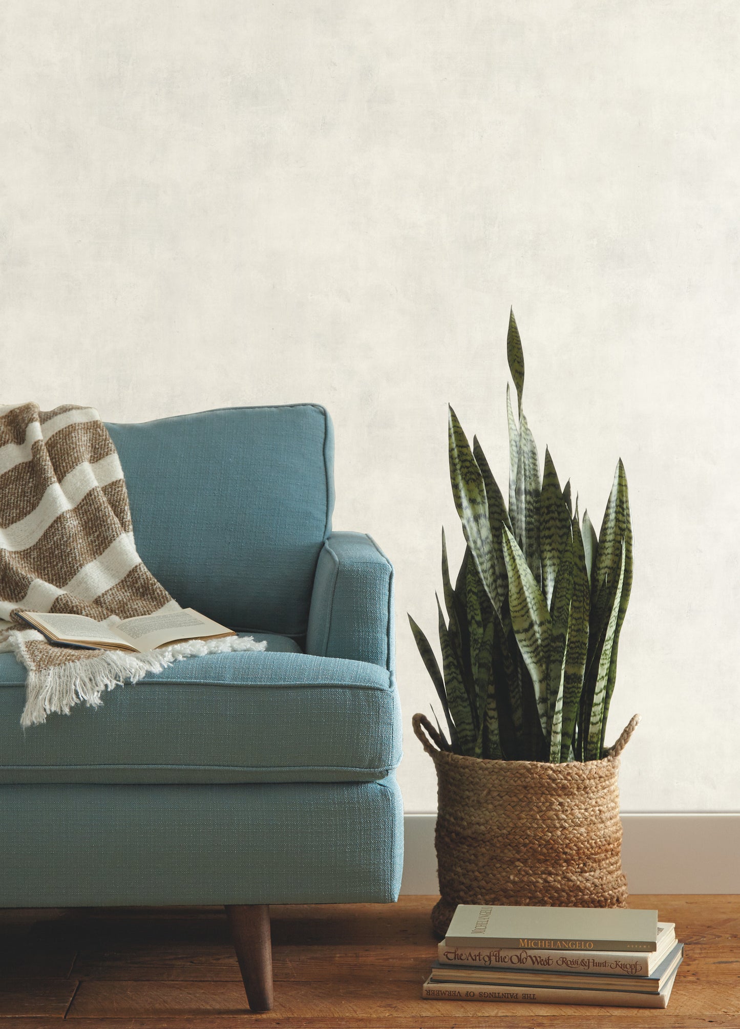 York Wallcoverings Magnolia Home Vol. II Blanc De Blanc White Wallpaper   Whites and Off-Whites   - ME1545