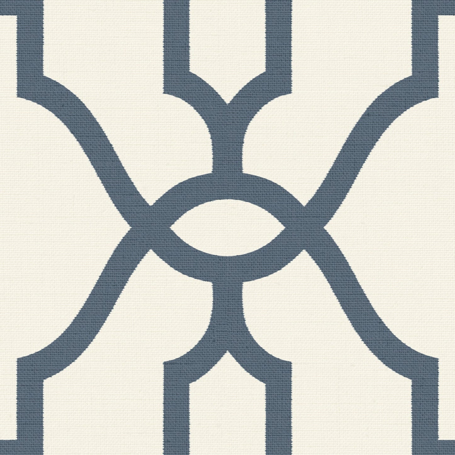 York Wallcoverings Magnolia Home Woven Trellis Federal Blue Wallpaper   Whites and Off-Whites   - ME1552