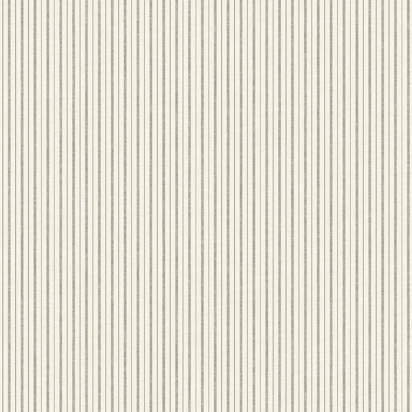 York Wallcoverings Magnolia Home Vol. II French Ticking Charcoal and Black Wallpaper   Blacks   - ME1561