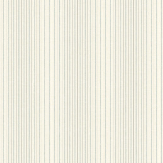 York Wallcoverings Magnolia Home Vol. II French Ticking Light Blue Wallpaper   Blues   - ME1562