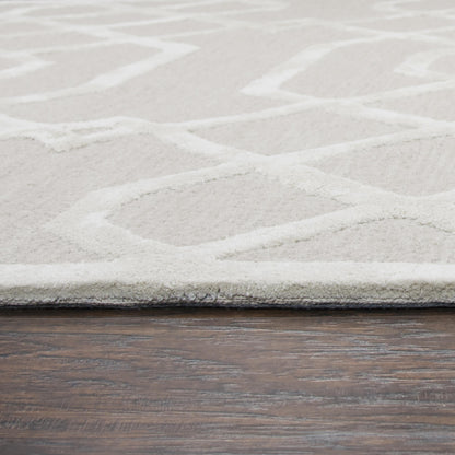 Rug, contemporary, 3' x 5'.