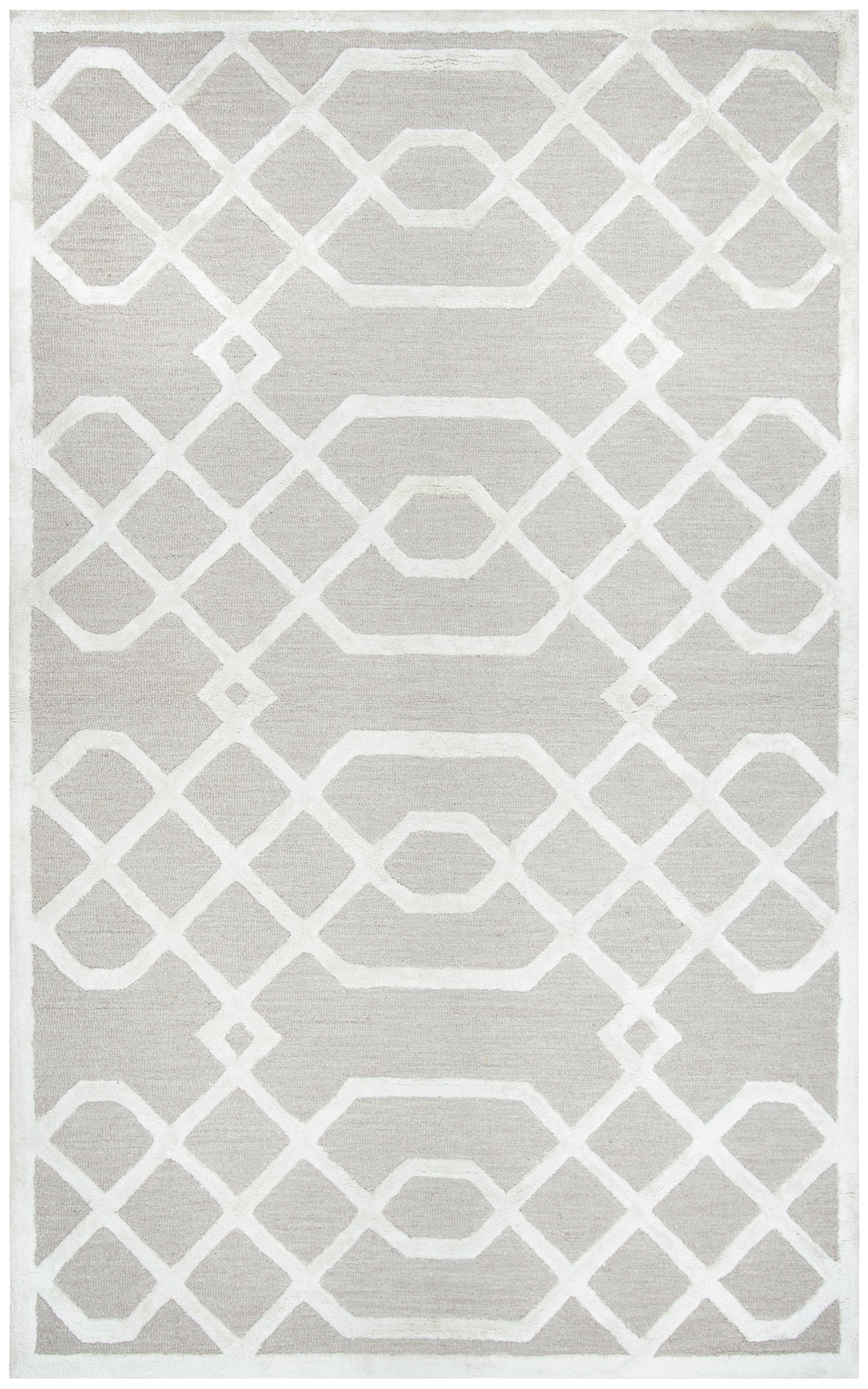 9' x 12' contemporary rug.