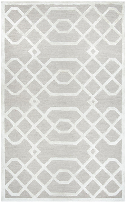 9' x 12' contemporary rug.