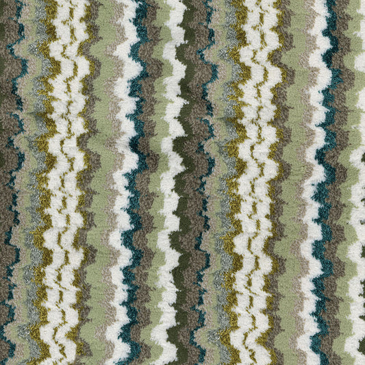 NICHOLASJOHN INC Meener-Green Chevron   Fabric - NJ26-3894