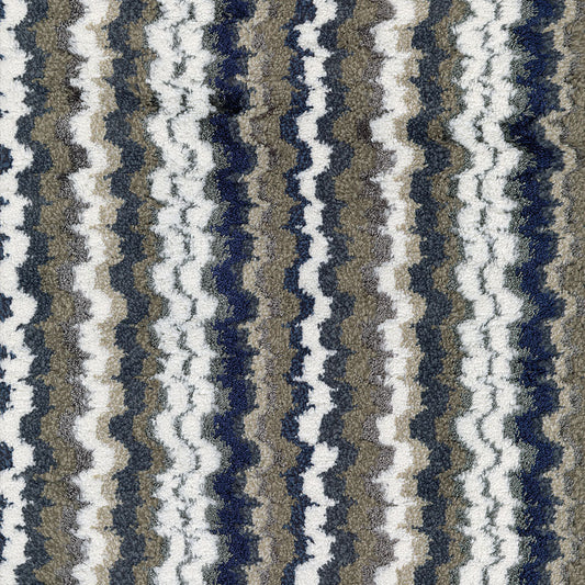 NICHOLASJOHN INC Meener-Blue Chevron   Fabric - NJ26-3895