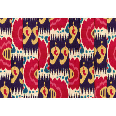 KRAVET DESIGN PRINT IKAT/SOUTHWEST/KILIMS BEIGE,BURGUNDY/RED,PURPLE   - MEGALLI.910.0