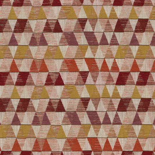 NICHOLASJOHN INC Mergall-Red Geometric   Fabric - NJ26-3899