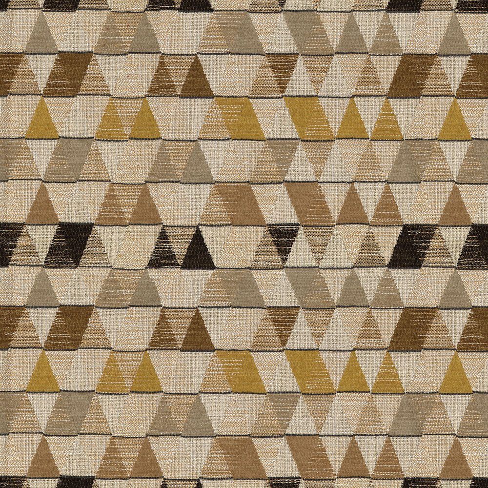 NICHOLASJOHN INC Mergall-Taupe Geometric   Fabric - NJ26-3900
