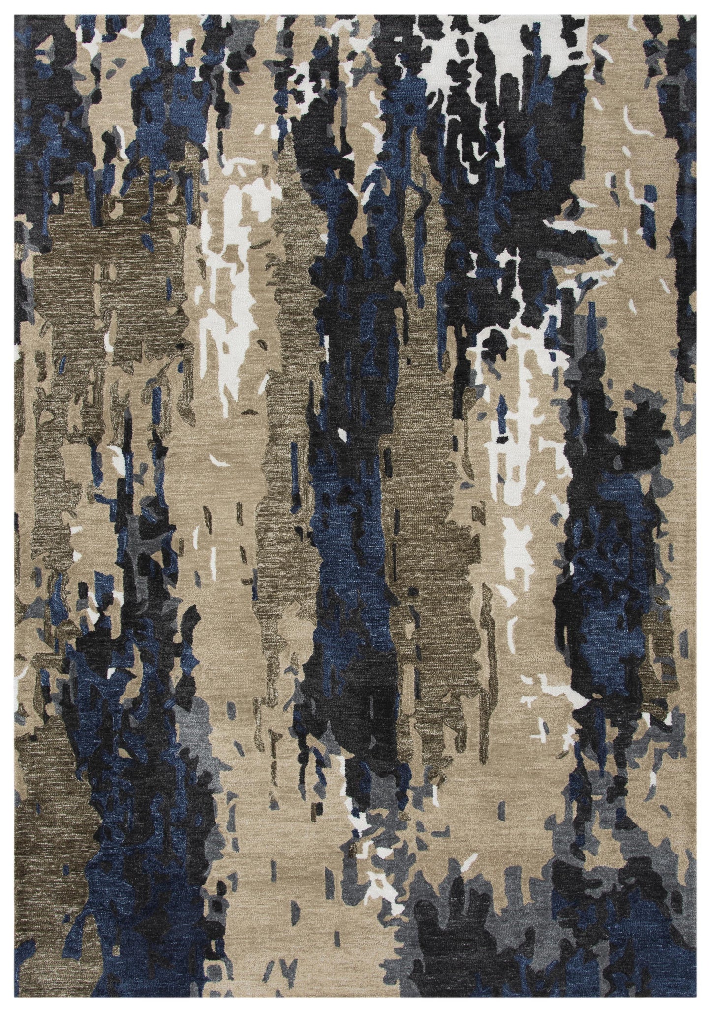 Contemporary rug, 8' x 10'.