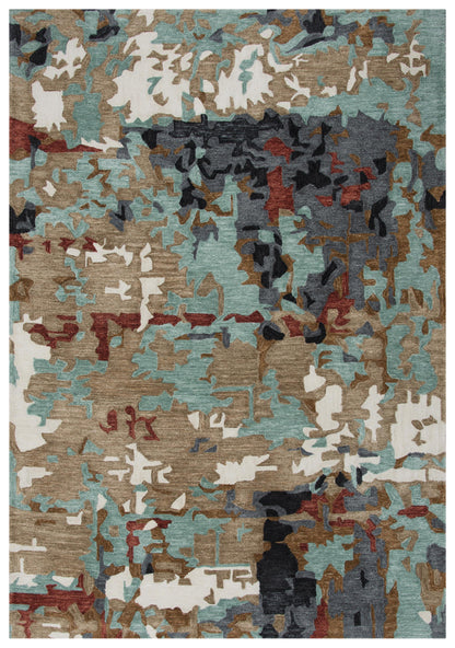 Contemporary rug, 9' x 12'.