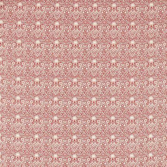 MORRIS & CO Borage Fabric Classic Floral Barbed Berry   - MEWF227033