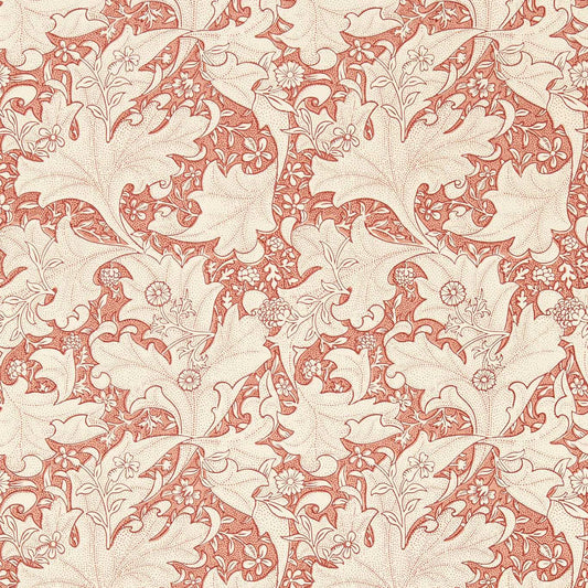 MORRIS & CO Wallflower Wallpaper Leaves , Trees Chrysanthemum Pink  Flexo-Printed Wallpaper - MEWW217188