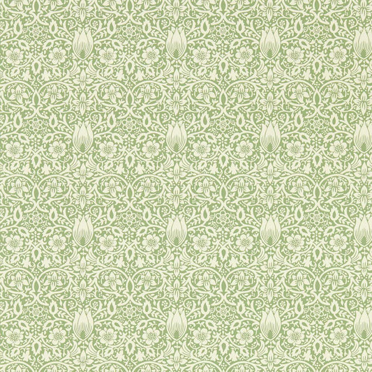 MORRIS & CO Borage Wallpaper Classic Floral Leafy Arbour  Flexo-Printed Wallpaper - MEWW217198