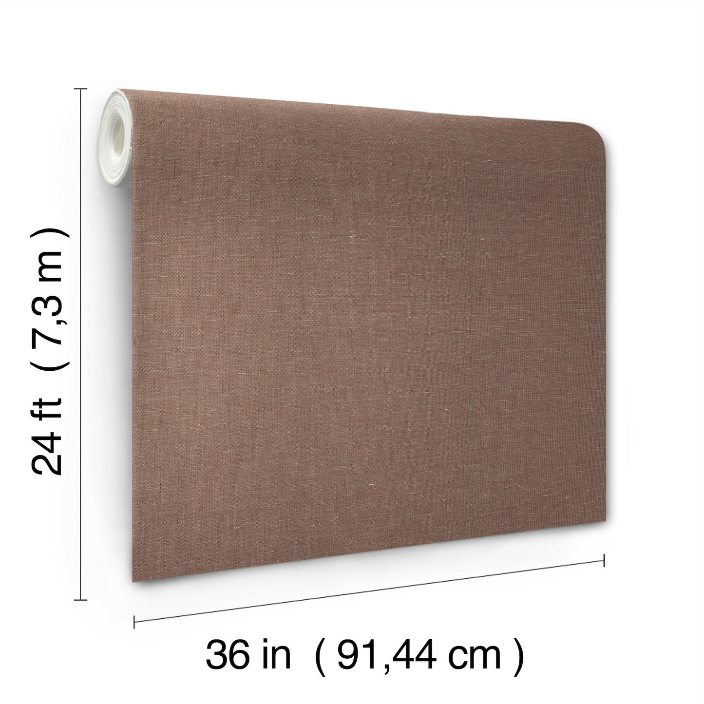 York Wallcoverings Magnolia Home 4 Crosshatch Brick String Wallpaper Transitional Solids Browns   - MF4701MH