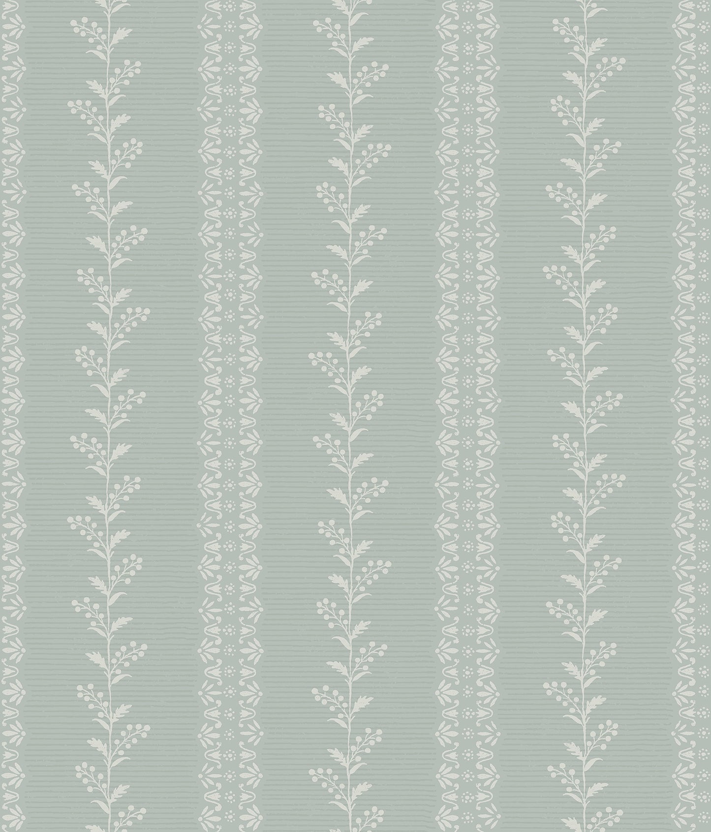 York Wallcoverings Magnolia Home 4 Everleigh Sage Wallpaper Transitional Botanical Greens   - MF4762